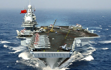 我国第二艘航空母舰下水仪式今天上午在中国船