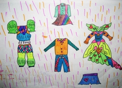 儿童画初级班--时装设计师-81kb