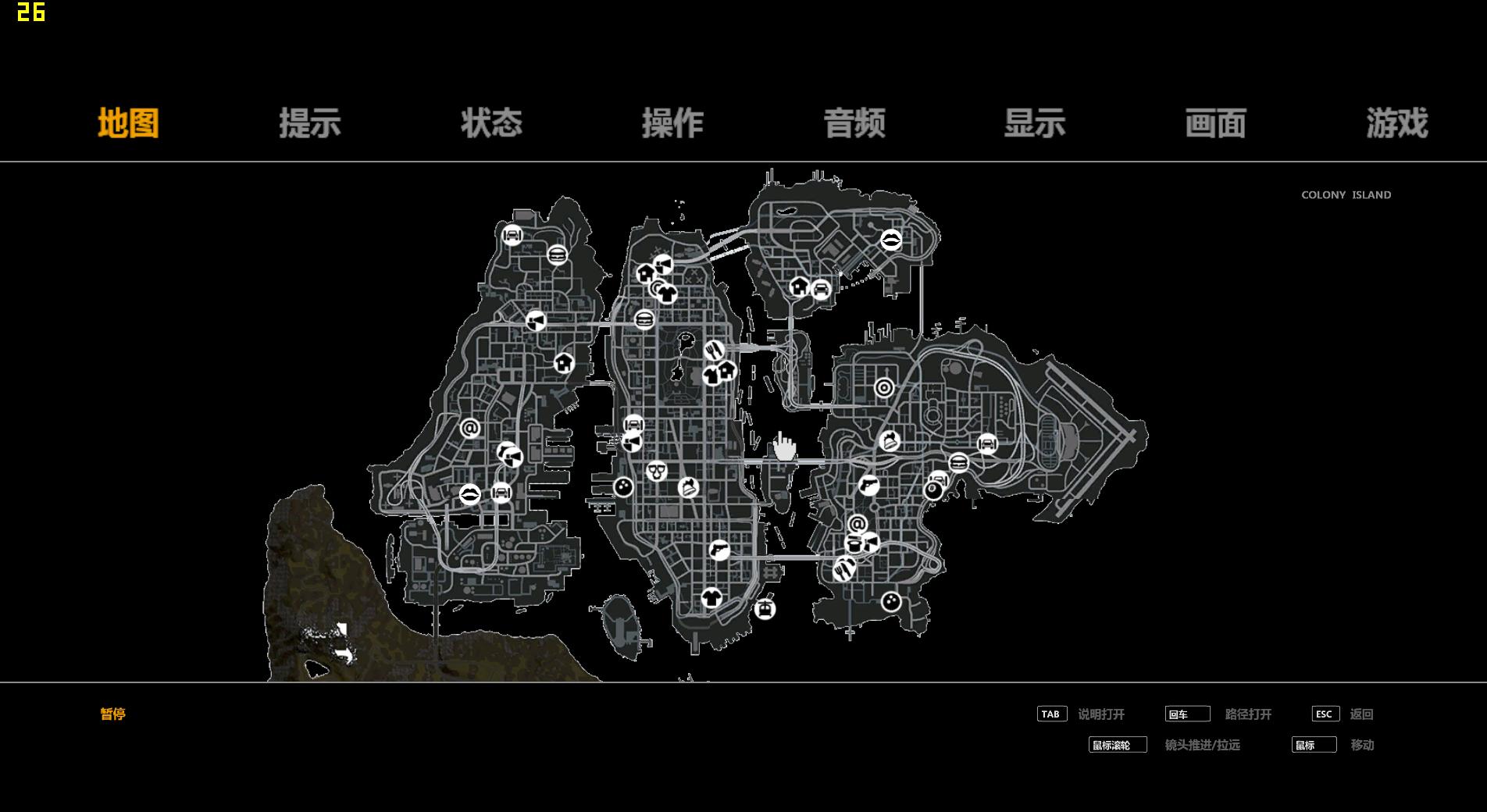 gta4地图图片