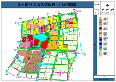 泰州市城西未来规划图 图片合集