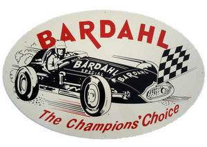 Bardahl Heavy Oval Metal Sign 出售 Bardahl Heavy Oval Metal Sign 出售