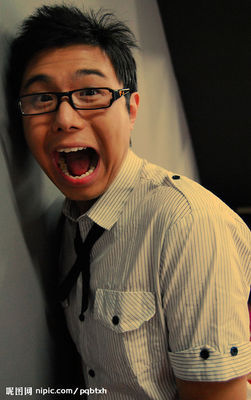 惊讶夸张的表情