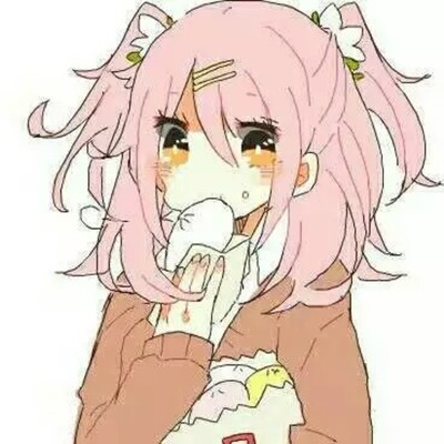动漫女生唯美双马尾