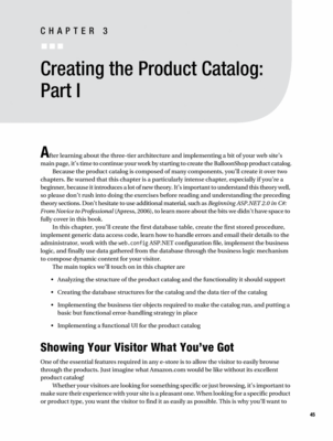 Creating the Product Catalog Part I Springer Creating the Product Catalog Part I Springer