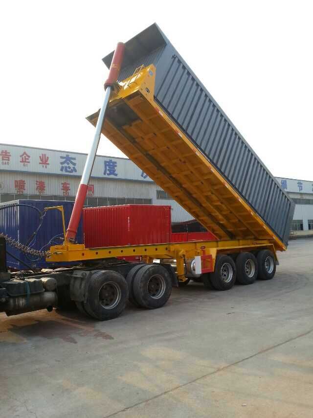 半挂自卸车载种 真正合法半挂后自卸车