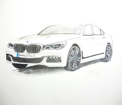 【【我画宝马7系】BMW 750 LI】_画汽车论坛 【【我画宝马7系】BMW 750 LI】_画汽车论坛