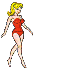 美女跳舞设计图__gif动画_动漫动画_设计图库