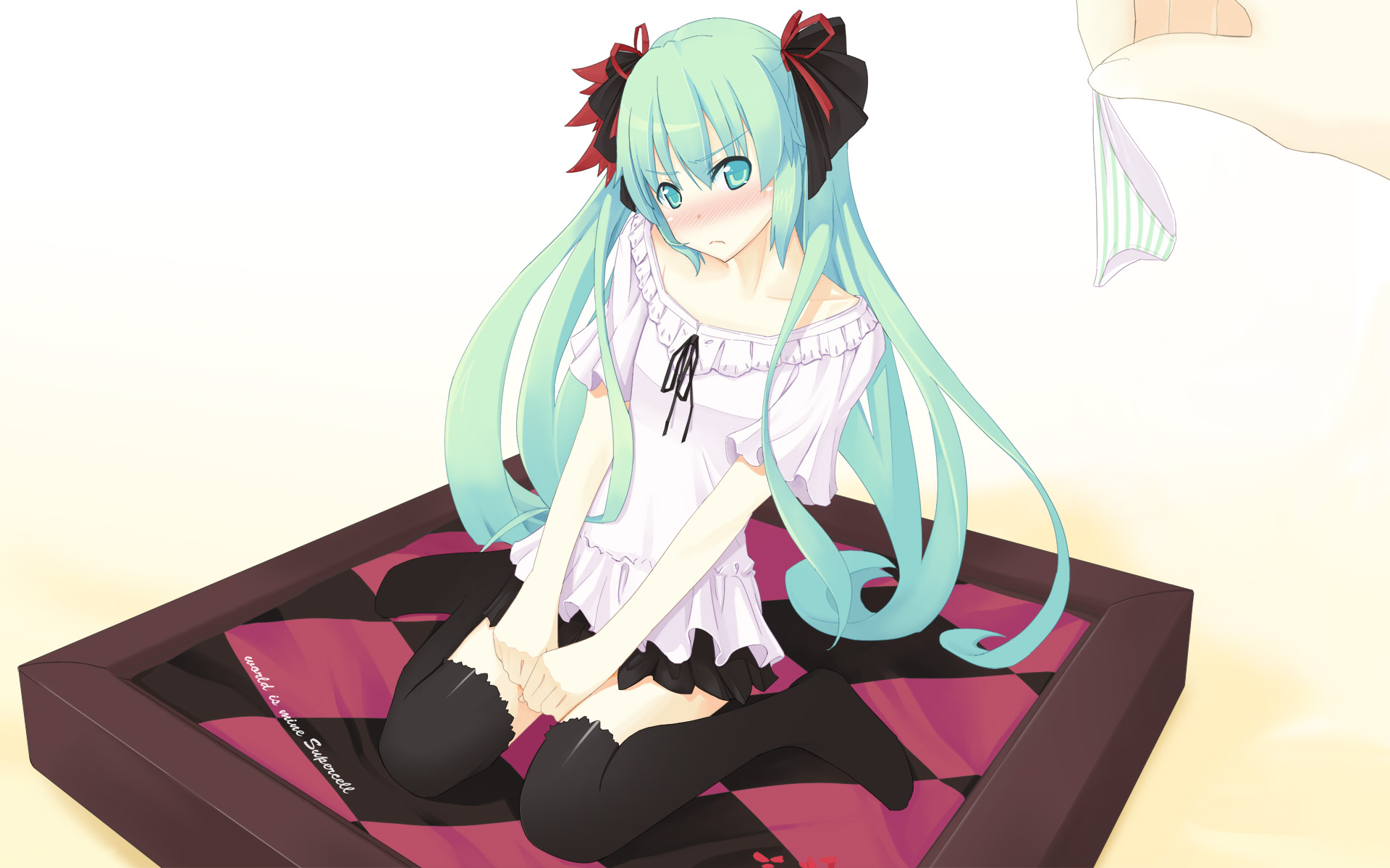 初音未来 初音ミク 初音 高清宽屏壁纸 二 壁纸-310kb
