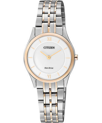 CITIZEN EcoDrive 爵士品格经典女表白双色 CITIZEN EcoDrive 爵士品格经典女表白双色