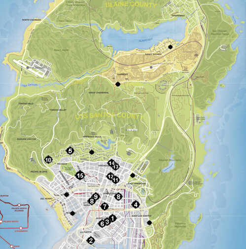 gta5物品地图图片